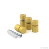 Simply Standoffs Complete 1/2"D x 1/2"L SIMPLY Standoff Kit - Matte Gold OEMK-050MG